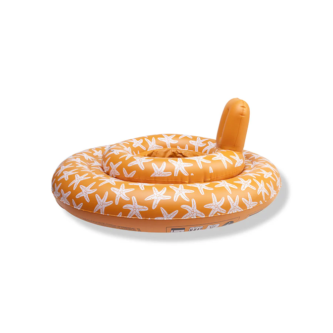 Orange Seastar Baby Float 0-1 jaar