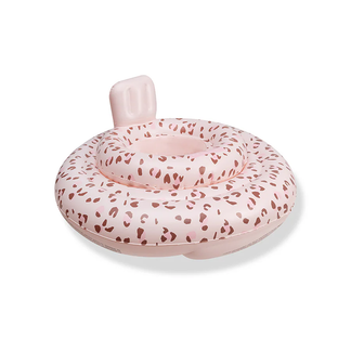 Old Pink Leopard Baby Float 0-1 jaar