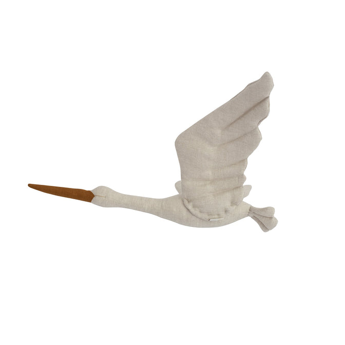 Ooievaar Linnen Beige