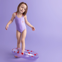 Zwemband - Paars - Sweet Hearts 55cm