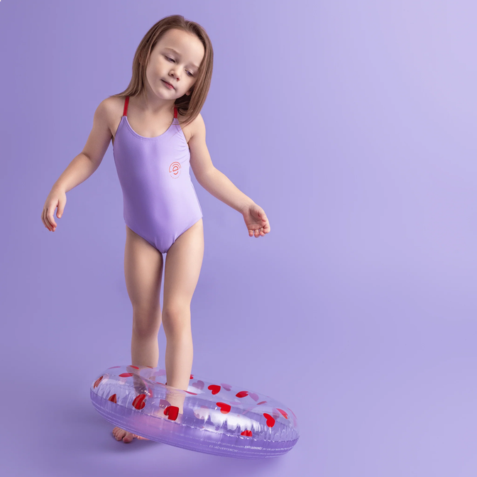 Zwemband - Paars - Sweet Hearts 55cm