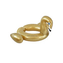 Schwimmring Spaltring goldener Schwan 55 cm