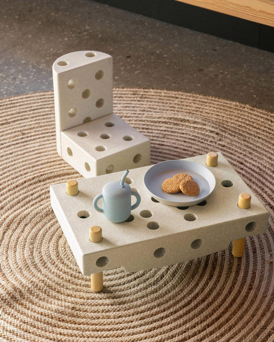 Explorer Set Sandgrau / Honiggelb - Modu