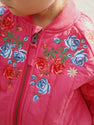 Juno Bomber Jacket - Raspberry Wine