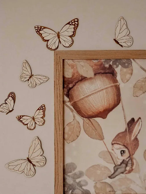 Schmetterlinge aus Holz