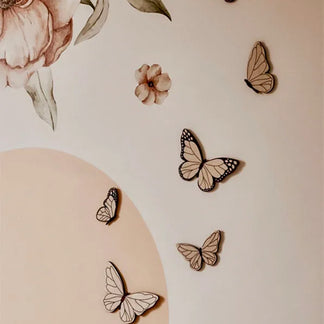 Schmetterlinge aus Holz