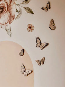 Schmetterlinge aus Holz