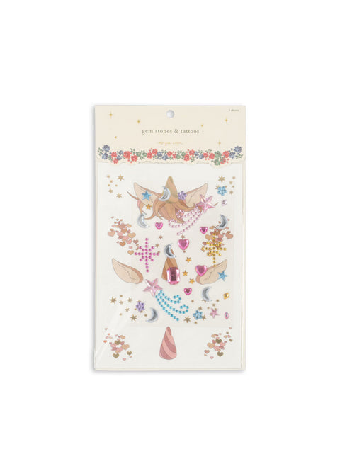 Edelstein Tattoos Mädchen