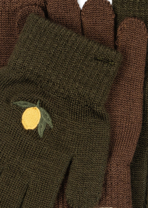 2-Pack Filla Handschoenen - Kombu Green en Grijs