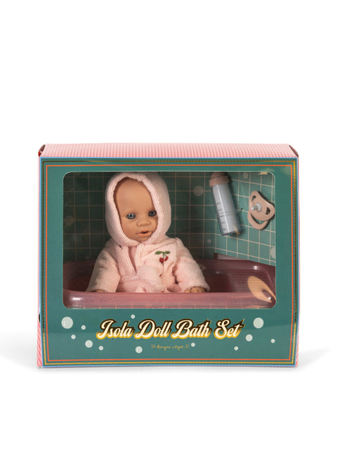 Isola Poppenset met bad - Cherry