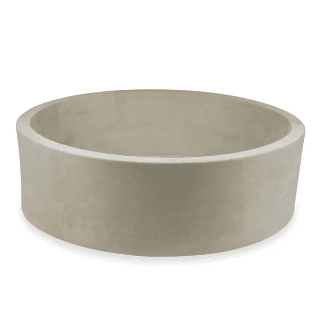 Bällebad XXXL 130x40cm Soft Velvet „Beige“ - Mimii