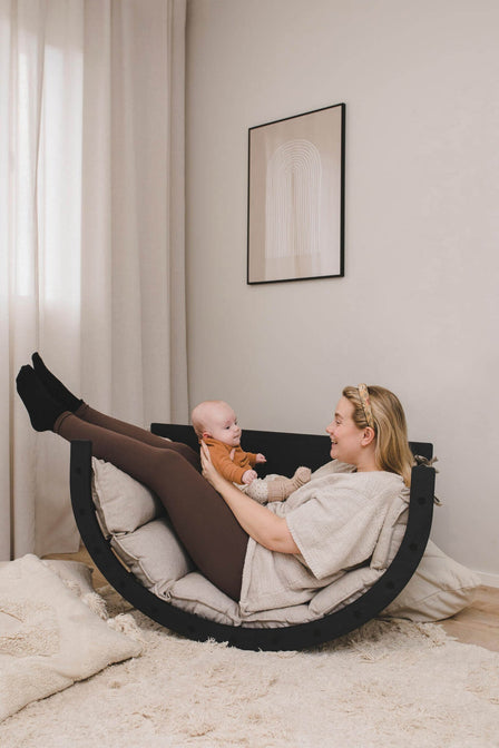 Holzkletterboog LUOTO Schwarz - Fitwood