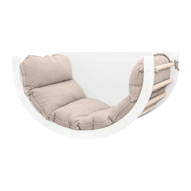 Holz-Kletterbogen LUOTO Weiß/Birke - Fitwood