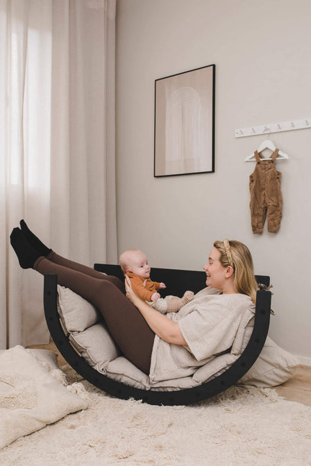 Holzkletterboog LUOTO Schwarz - Fitwood