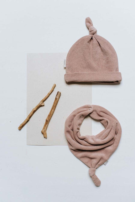 Babymütze Royan „Altrosa“