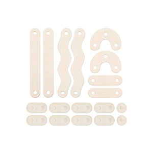 Holz-Schwebebalken POLKU Birke Groß - Fitwood