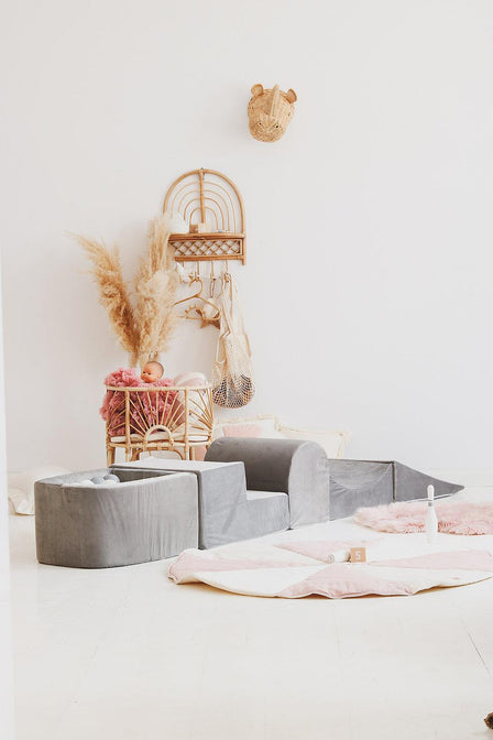 SCHAUMSTOFF SPIELSET WEICHER SAMT BEIGE