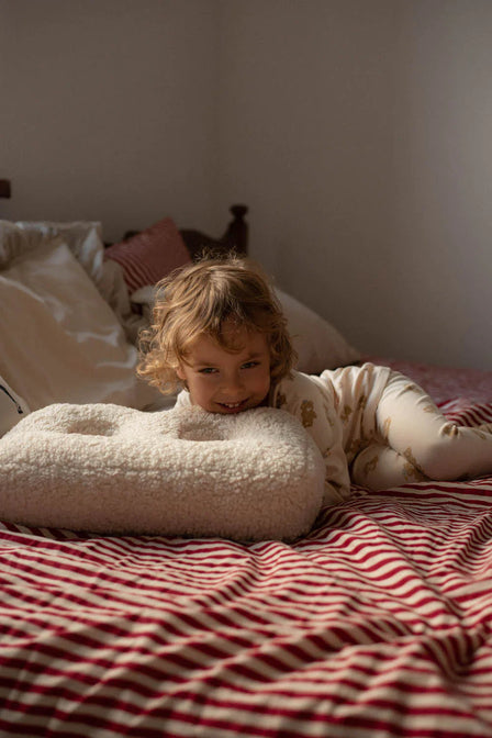 Teddy Buchstabenkissen weiß Z